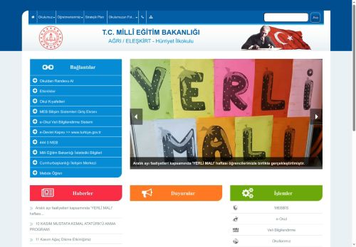 Hürriyet İlkokulu - AĞRI / ELEŞKİRT