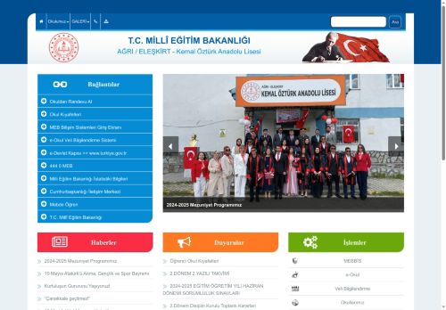 Kemal Öztürk Anadolu Lisesi - AĞRI / ELEŞKİRT