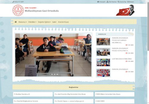 Mollasüleyman Gazi Ortaokulu - AĞRI / ELEŞKİRT