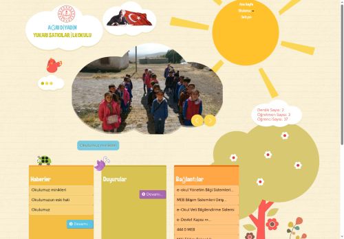 YUKARI SATICILAR İLKOKULU - AĞRI / DİYADİN