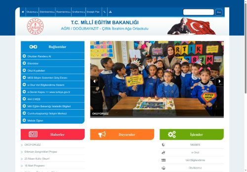 Çiftlik İbrahim Ağa Ortaokulu - AĞRI / DOĞUBAYAZIT