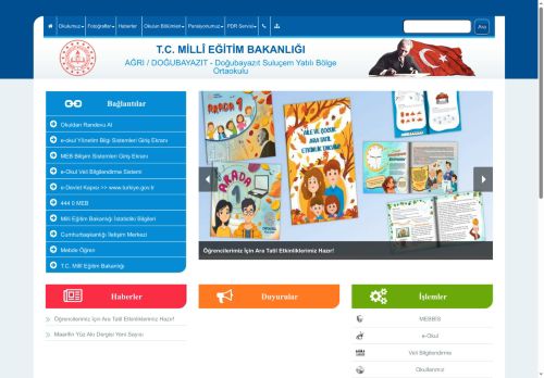 Doğubayazıt Suluçem Yatılı Bölge Ortaokulu - AĞRI / DOĞUBAYAZIT