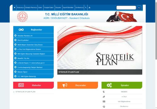 Karakent Ortaokulu - AĞRI / DOĞUBAYAZIT