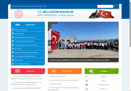 Kızılkaya İlkokulu - AĞRI / DOĞUBAYAZIT