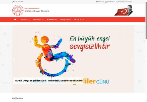 Mehmet Bayar İlkokulu - AĞRI / DOĞUBAYAZIT