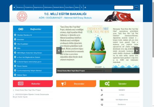 Mehmet Akif Ersoy İlkokulu - AĞRI / DOĞUBAYAZIT