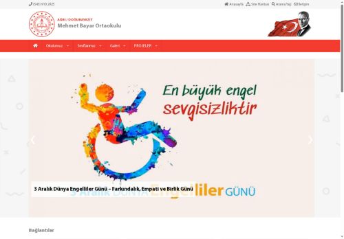 Mehmet Bayar Ortaokulu - AĞRI / DOĞUBAYAZIT