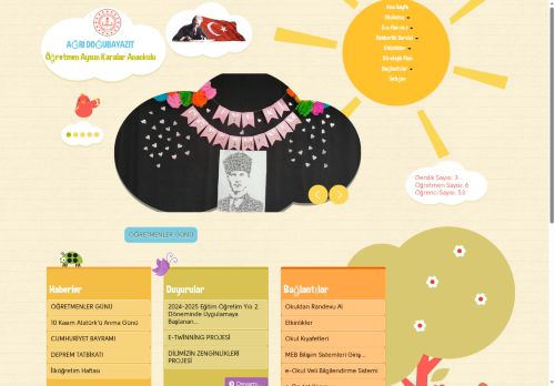 Öğretmen Aysun Karalar Anaokulu - AĞRI / DOĞUBAYAZIT