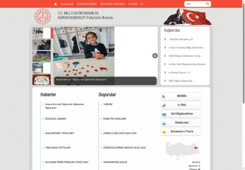 Pullutarla İlkokulu - AĞRI / DOĞUBAYAZIT