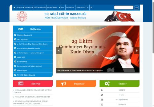 Sağdıç İlkokulu - AĞRI / DOĞUBAYAZIT