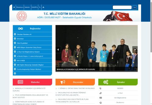 Selahaddin Eyyubi Ortaokulu - AĞRI / DOĞUBEYAZIT