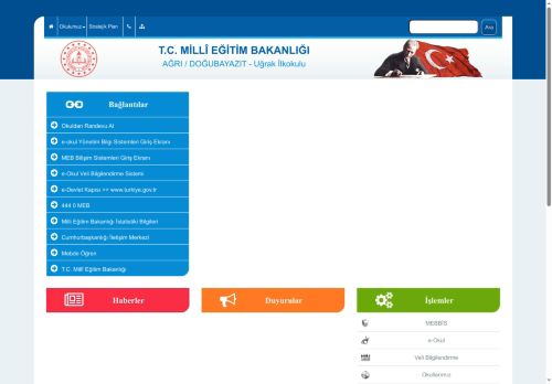 Uğrak İlkokulu - AĞRI / DOĞUBAYAZIT