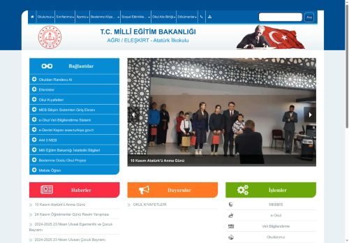 Atatürk İlkokulu - AĞRI / ELEŞKİRT