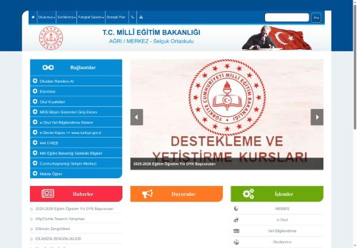 Selçuk Ortaokulu - AĞRI / MERKEZ