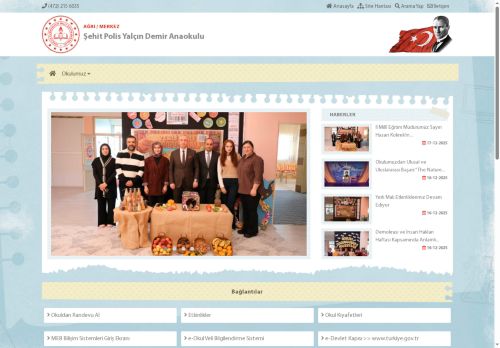Şehit Polis Yalçın Demir Anaokulu - AĞRI / MERKEZ