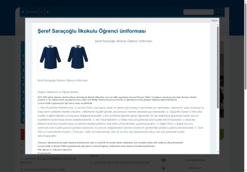 Şeref Saraçoğlu İlkokulu - AĞRI / MERKEZ