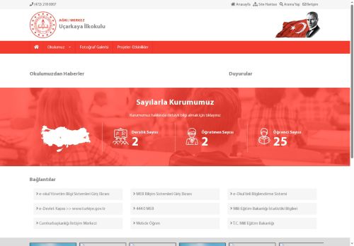 Uçarkaya İlkokulu - AĞRI / MERKEZ