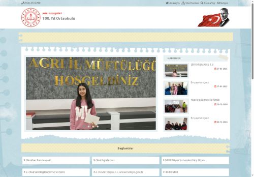 100. Yıl Ortaokulu - AĞRI / ELEŞKİRT
