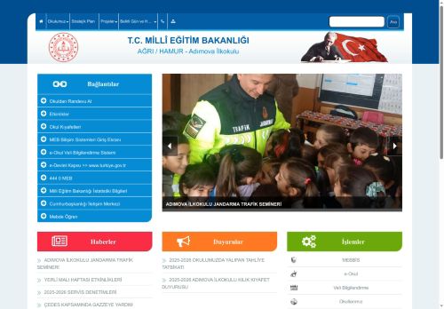 Adımova İlkokulu - AĞRI / HAMUR