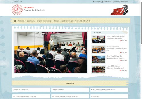 Osman Gazi İlkokulu - AĞRI / HAMUR