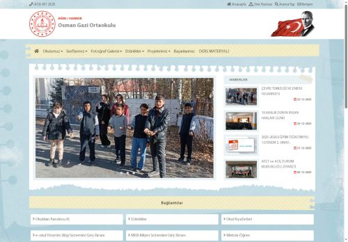 Osman Gazi Ortaokulu - AĞRI / HAMUR
