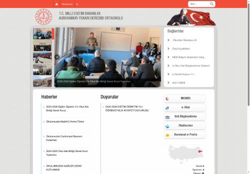 YUKARI DEREDİBİ ORTAOKULU - AĞRI / HAMUR