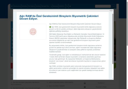 Ağrı Rehberlik ve Araştırma Merkezi - AĞRI / MERKEZ