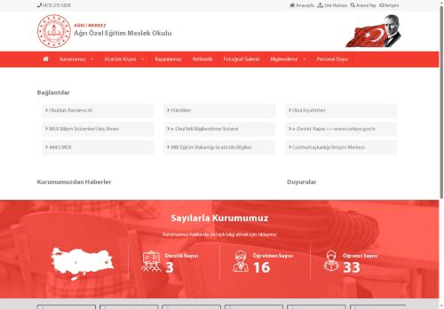 Ağrı Özel Eğitim Meslek Okulu - AĞRI / MERKEZ