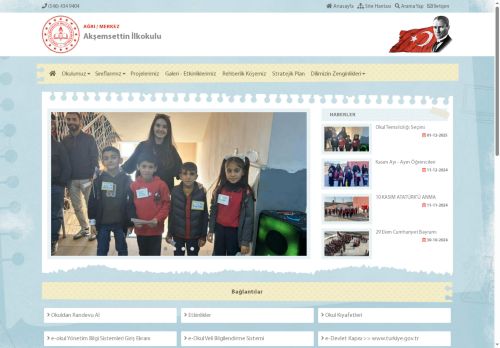 Akşemsettin İlkokulu - AĞRI / MERKEZ