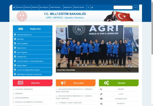 Alpaslan Ortaokulu - AĞRI / MERKEZ