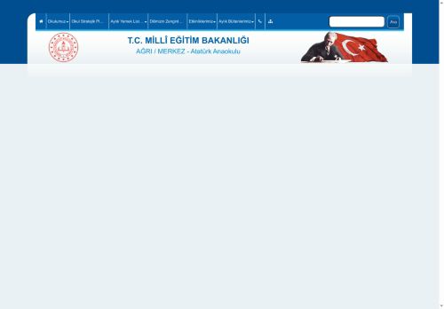 Atatürk Anaokulu - AĞRI / MERKEZ