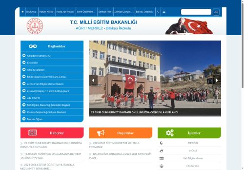 Balıksu İlkokulu - AĞRI / MERKEZ