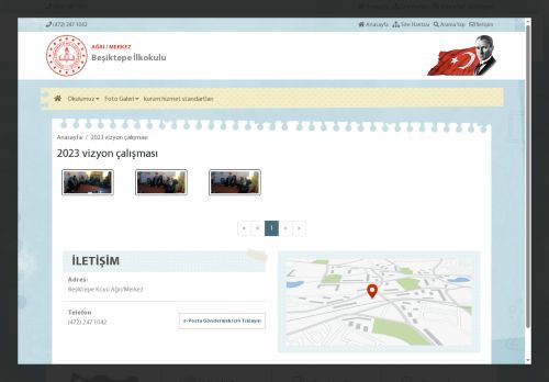 Beşiktepe İlkokulu - AĞRI / MERKEZ