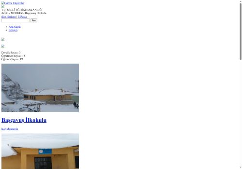 Başçavuş İlkokulu - AĞRI / MERKEZ