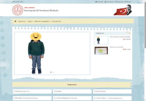 Boztoprak Ali Yorulmaz İlkokulu - AĞRI / MERKEZ