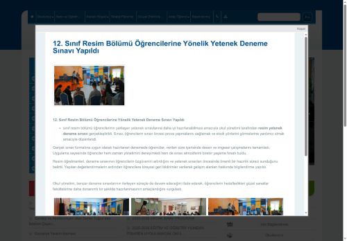 Erol Parlak Güzel Sanatlar Lisesi - AĞRI / MERKEZ