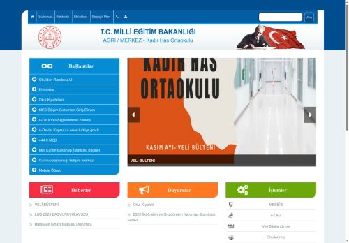 Kadir Has Ortaokulu - AĞRI / MERKEZ