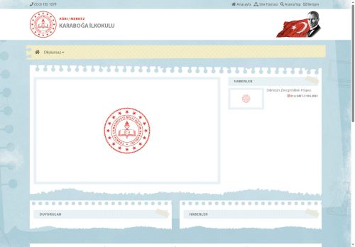 KARABOĞA İLKOKULU - AĞRI / MERKEZ