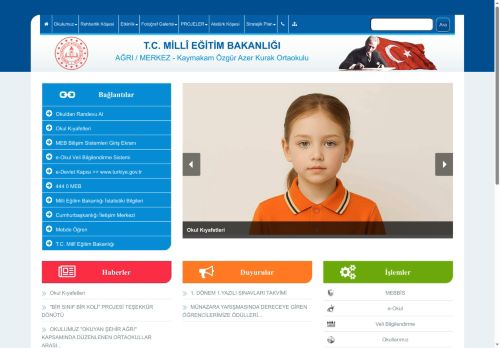 Kaymakam Özgür Azer Kurak Ortaokulu - AĞRI / MERKEZ