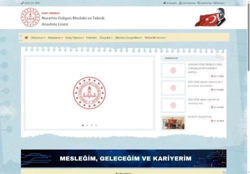 Nurettin Dolgun Mesleki ve Teknik Anadolu Lisesi - AĞRI / MERKEZ