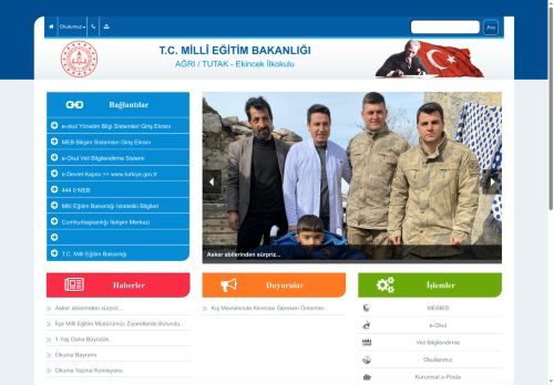 Ekincek İlkokulu - AĞRI / TUTAK