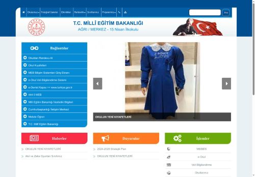 15 Nisan İlkokulu - AĞRI / MERKEZ