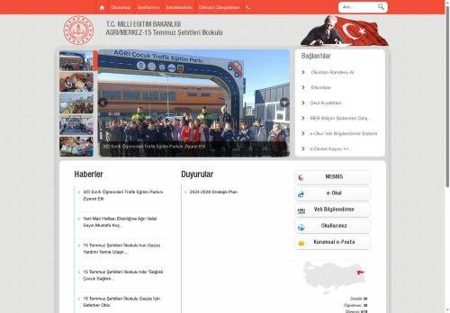 15 Temmuz Şehitleri İlkokulu - AĞRI / MERKEZ