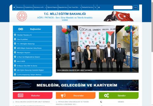 İbn-i Sina Mesleki ve Teknik Anadolu Lisesi - AĞRI / PATNOS