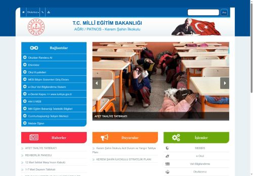 Kerem Şahin İlkokulu - AĞRI / PATNOS