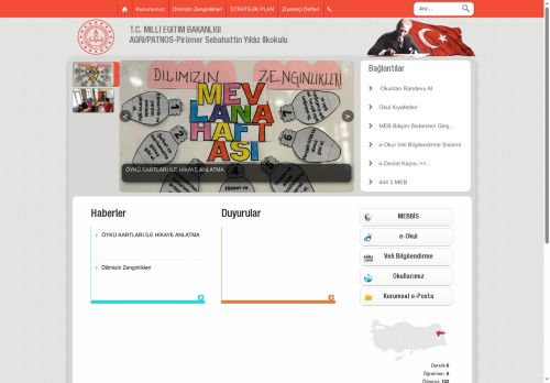 Pirömer Sebahattin Yıldız İlkokulu - AĞRI / PATNOS