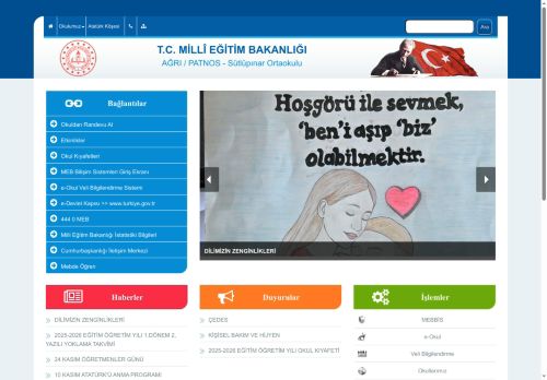 Sütlüpınar Ortaokulu - AĞRI / PATNOS