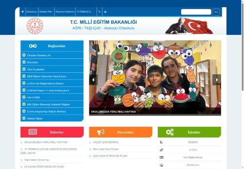 Alakoçlu Ortaokulu - AĞRI / TAŞLIÇAY