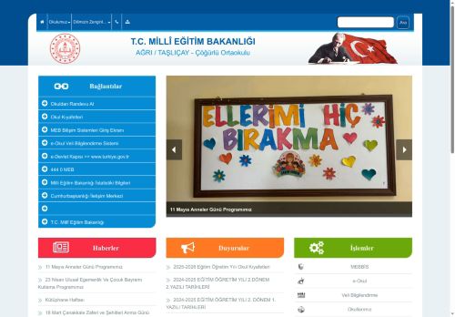 Çöğürlü Ortaokulu - AĞRI / TAŞLIÇAY