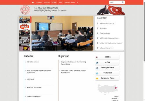 Geçitveren Ortaokulu - AĞRI / TAŞLIÇAY